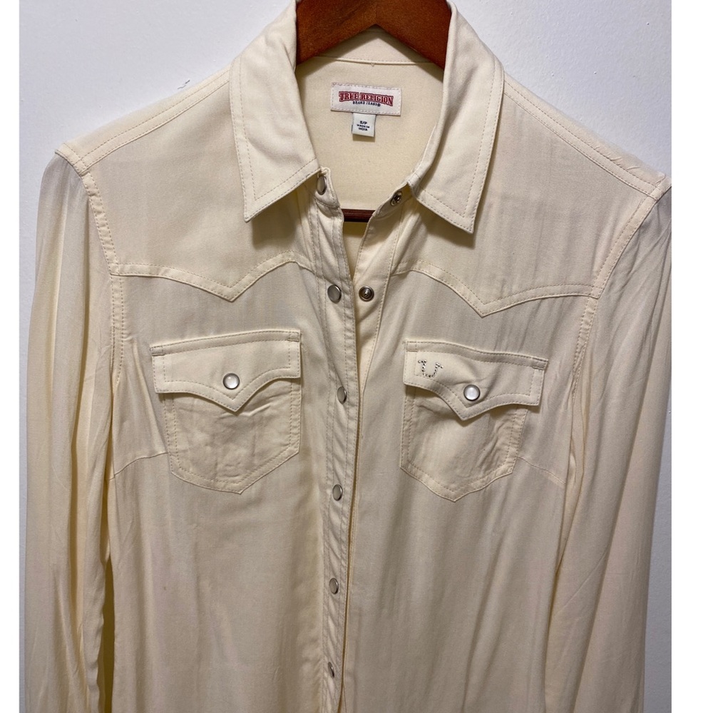 TRUE RELIGION DRESS SHIRT Size S